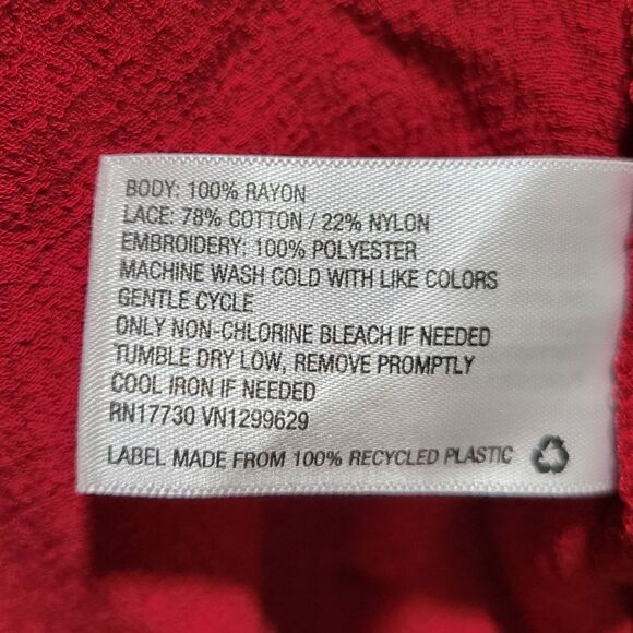 Knox rose red top - Picture 10 of 10